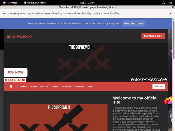 Account Blackswordxxx.com Gratis