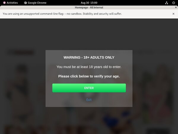 All Internal Discount Accounts
