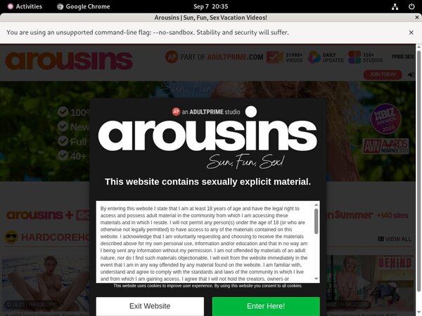 Arousins Wnu.com Page