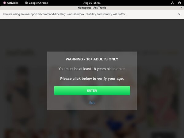 Ass Traffic Login Pass