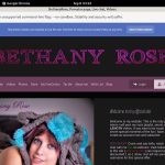 BethanyRose Free Login And Password