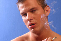 Boys Smoking cigarette porn