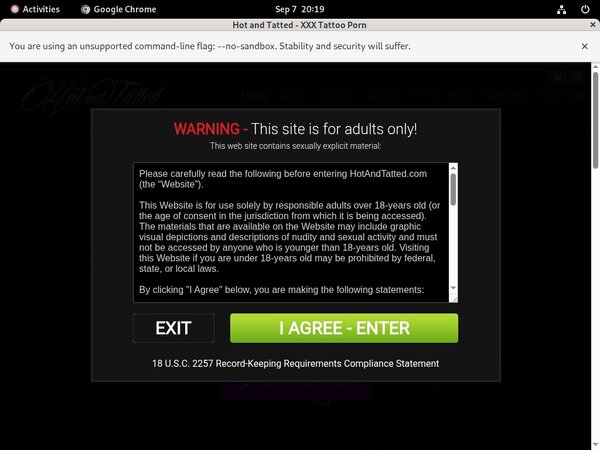 Buy Hot And Tatted Account