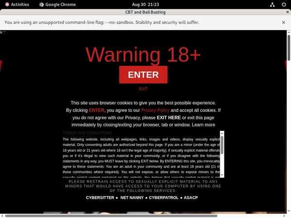 CBT And Ball Bustingpassword