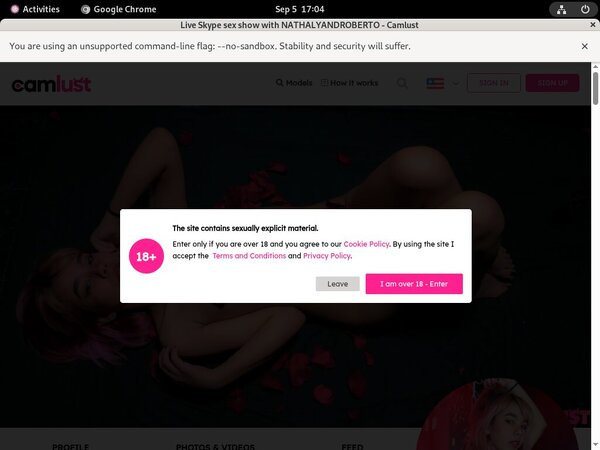 Camlust.com Free Account Passwords