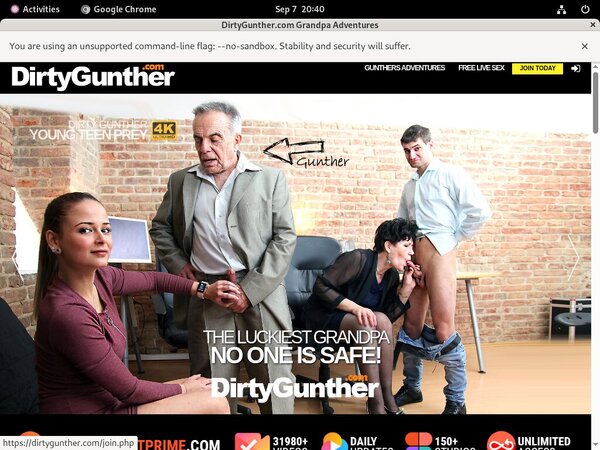 Dirtygunther.com Official Site