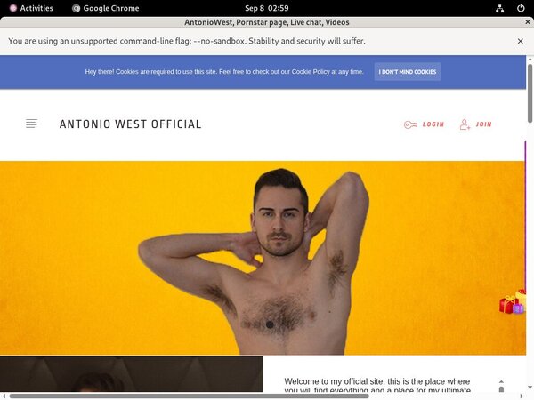Free Antoniowestofficial Trial Membership