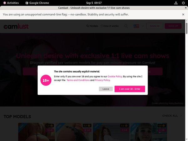 Free Cam Lust Trial Account