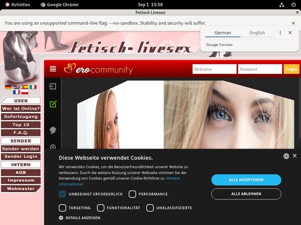 Free Fetisch Live Sex Membership Trial