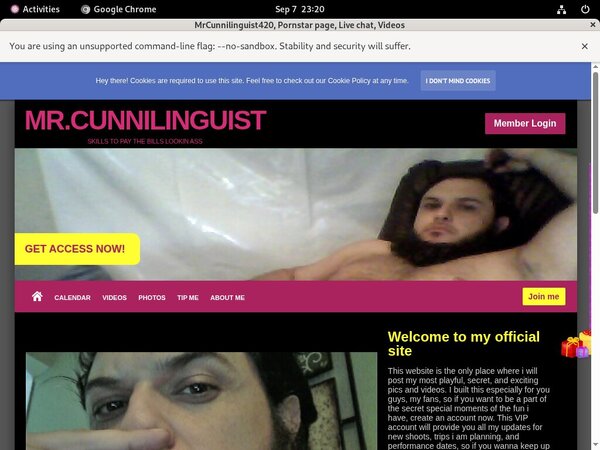 Free MrCunnilinguist420 Account And Password Free MrCunnilinguist420 Account And Password