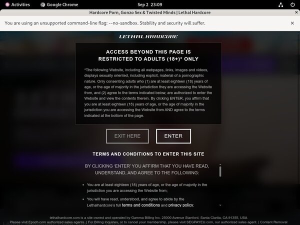 Free Trial Porn Lethal Hardcore