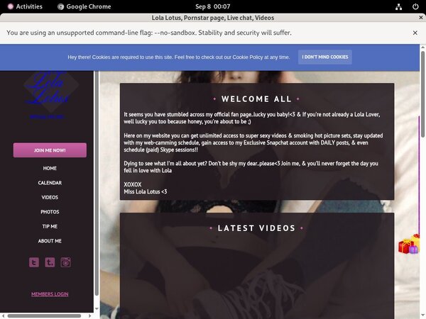 Free Users For Lola Lotus