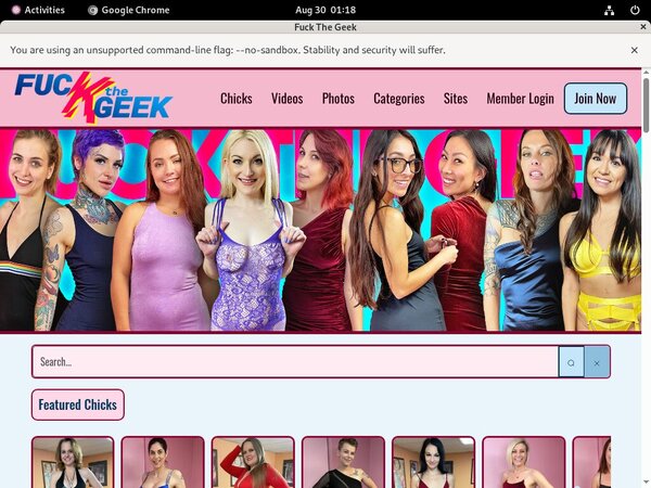 Fuckthegeek Full Website