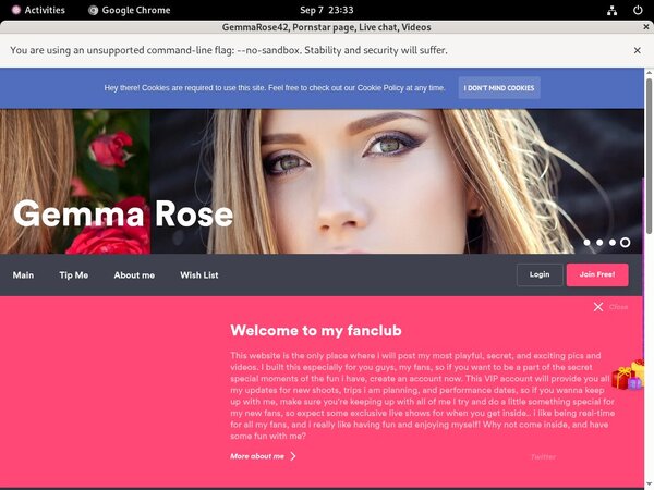 GemmaRose42 With Sliiing