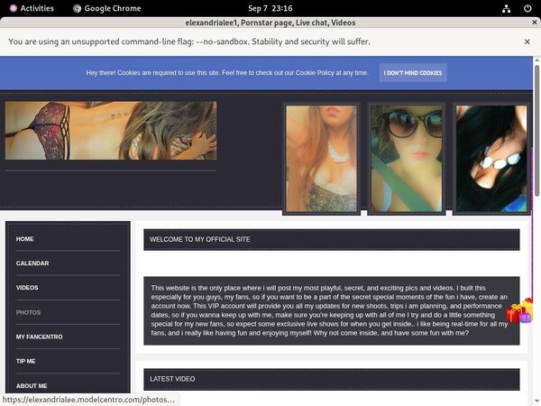 Get Elexandrialee1 Trial