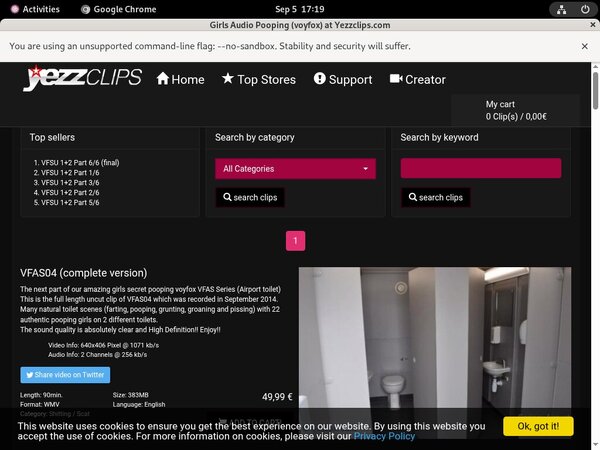 Girls Audio Pooping (voyfox) Discount Paypal