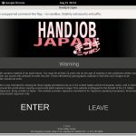 Handjob Japan Porn