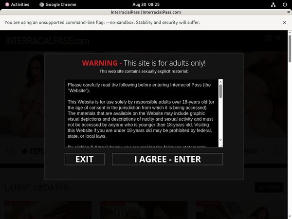 Interracialpass Valid Password