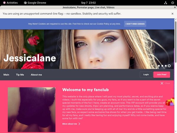 Jessicalane Free Account