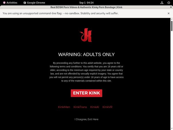 Kink Unlimited Network Password