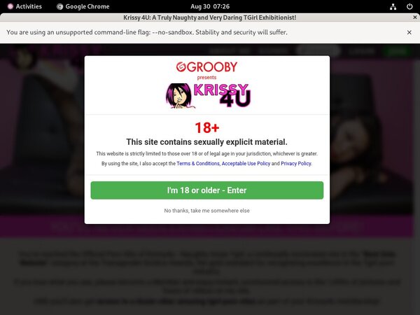 Krissy 4 U Password Blog