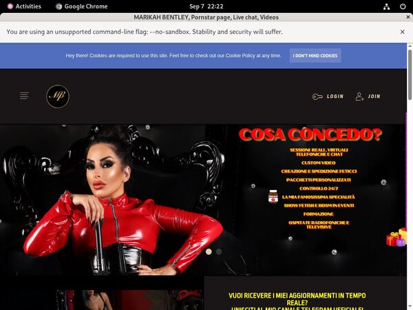 MARIKAH BENTLEY Using Discount