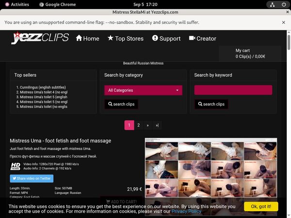 MistressStellami Paypal Payment