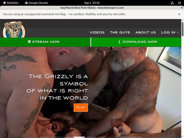 Musclebearporn.com One Time Discount