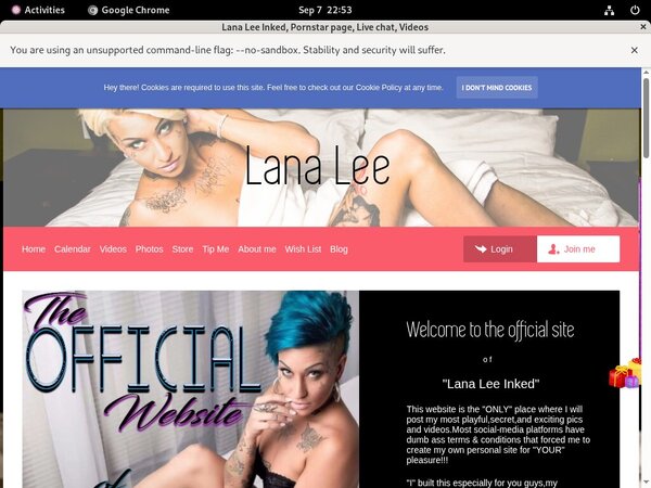 My-lana-lee.com Codes