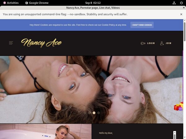 Nancyace.com New Accounts