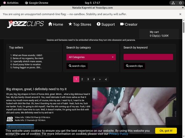 Natalia's Studio Sample