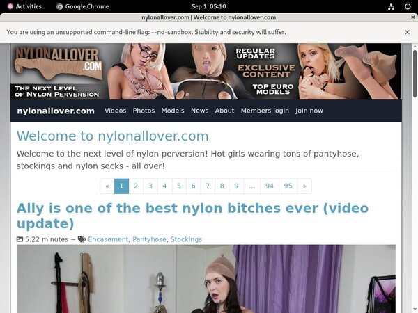 Nylonallover Rocket Pay