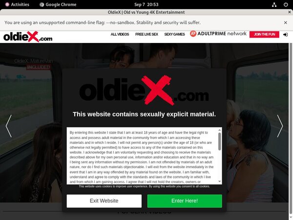 Oldiex.com Special Offer