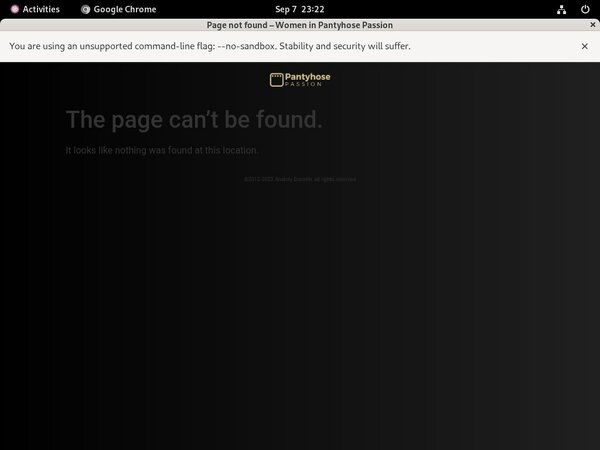 Pantyhosepassion Free Trial Option