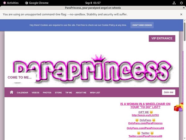 ParaPrincess Premium Account Free
