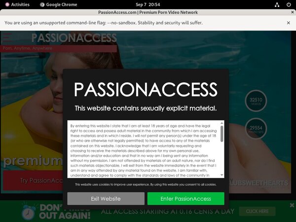 Passion Access With Webbilling.com