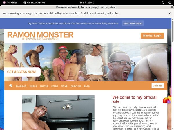 Ramonmonstercock New Episode