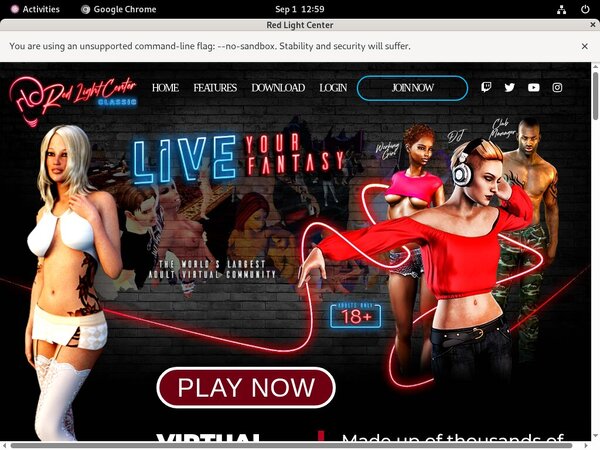 Red Light Center Discount Username