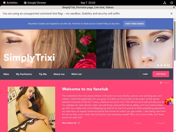 SimplyTrixi Trial Memberships