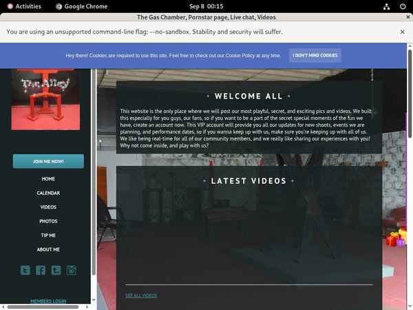 The Gas Chamber Subscribe