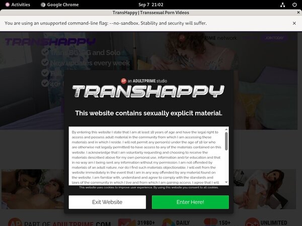 Transhappy Gay Sex