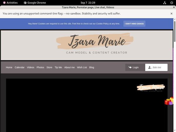 Tzara Marie New Password