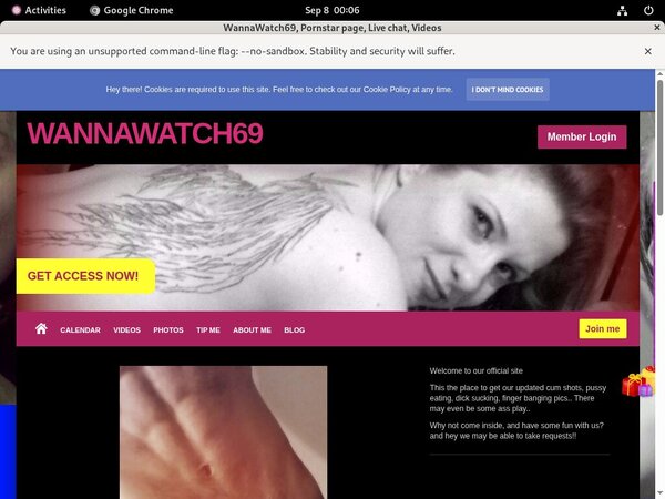 WannaWatch69 Checkout Page