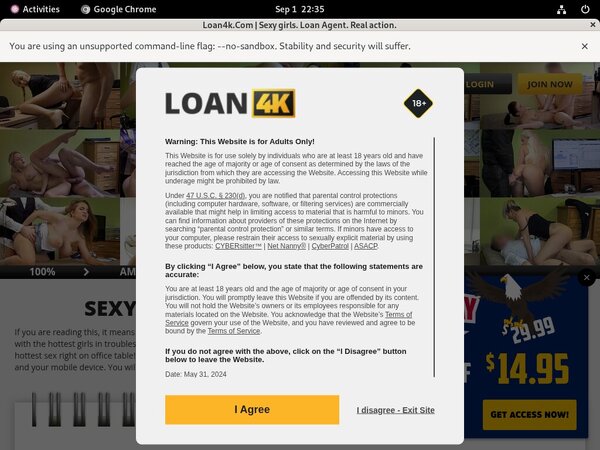 Working Loan4k Account