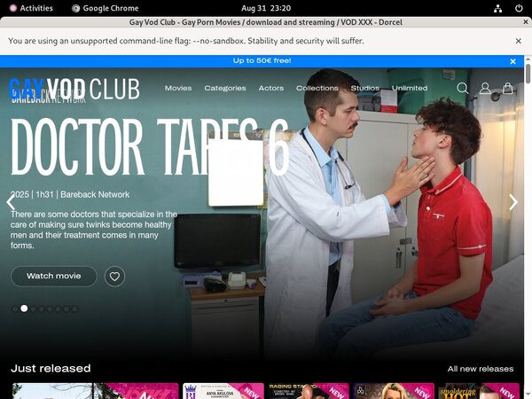 Free Gay Vod Club Sign Up